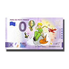 0 Euro Souvenir Banknote Parc du Petit Prince Colour France UEDQ 2024-2